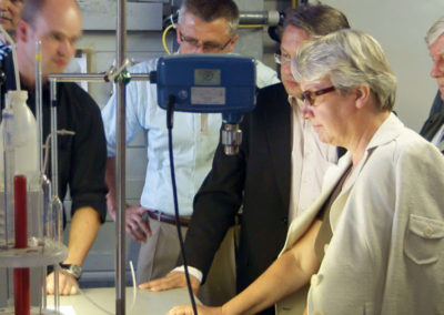 Werksführung mit Prominenz