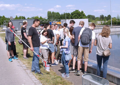 Werksführung mit einer Schulklasse