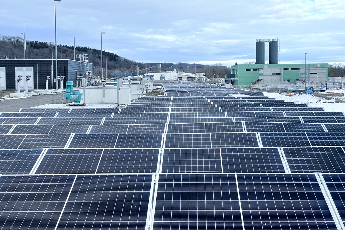PV-Anlage Denitrifikation